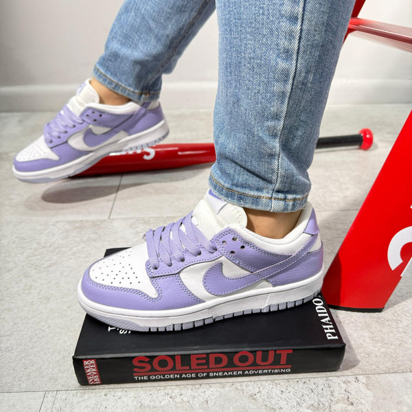 NK Dunk Low Purple Pulse – Estilo Pastel con Energía Retro