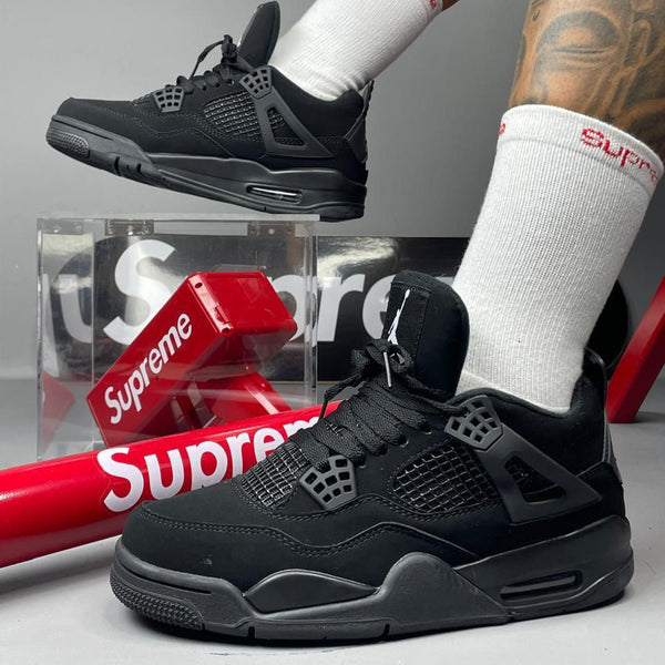 JDN Retro 4 Black Cat – Estilo Totalmente Negro 🔥